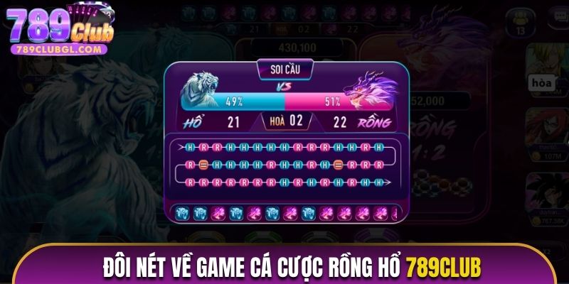 Đôi nét về game cá cược Rồng Hổ 789club